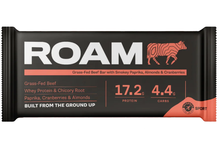 Paprika, Cranberry & Almonds Grass-fed Beef Bar 45g (Roam)