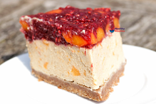 Peach Melba Cheesecake - Recipe