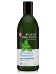 Peppermint Bath & Shower Gel 350ml (Avalon)