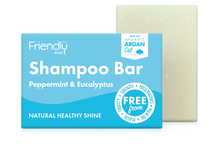 Peppermint & Eucalyptus Shampoo Bar 95g (Friendly Soap)