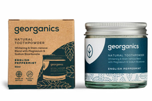 English Peppermint Toothpowder 60ml (Georganics)