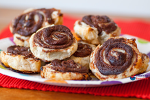 Chocolate And Hazelnut Pinwheels