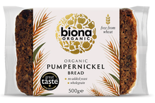 Organic Pumpernickel Bread 500g (Biona)