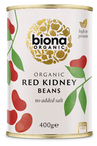 Organic Red Kidney Beans in Water 400g (Biona)