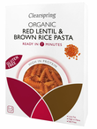 Organic Gluten Free Red Lentil & Brown Rice Pasta 250g (Clearspring)