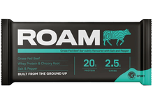 Salt, Pepper & Porcini Mushroom Grass-fed Beef Bar 45g (Roam)