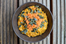 Savoury Pumpkin & Carrot Porridge