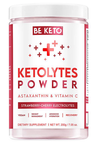 Strawberry & Cherry Electrolyte Powder 200g (BeKeto)