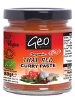 Organic Thai Red Curry Paste 180g (Geo Organics)