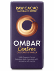 Organic Centres Coconut & Vanilla Bar 35g (Ombar)