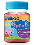 Wellkid Peppa Pig Vitamin D, 30 Soft Jellies (Vitabiotics)