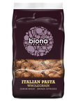 Organic Wholewheat Fusilli 500g (Biona)