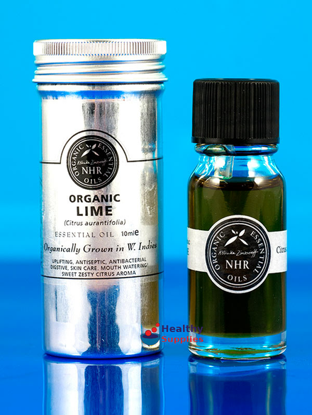 Organic Lime Oil 10ml Food Grade Nhr Organic Oils Healthysupplies Co Uk Buy Online