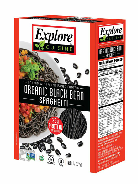 Black Bean Spaghetti 200g Organic Explore Cuisine Healthy Supplies