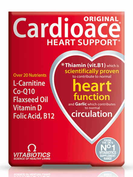 Cardioace Original 30 Capsules Vitabiotics Healthy Supplies