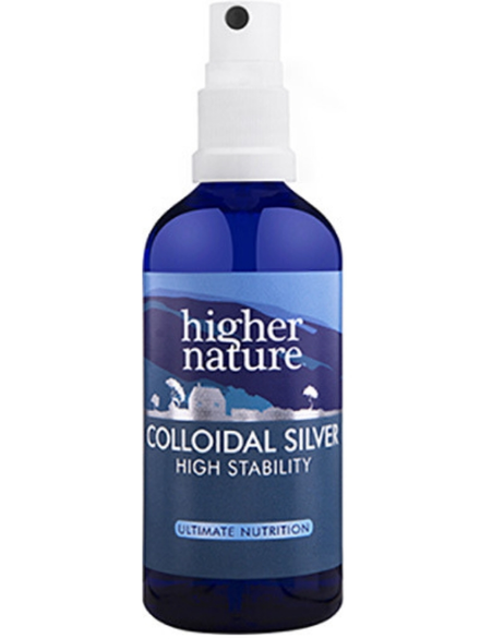 Colloidal Silver 100ml Higher Nature Healthy Supplies