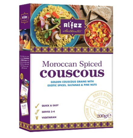 Moroccan Spiced Cous Cous 200g Al Fez Healthy Supplies