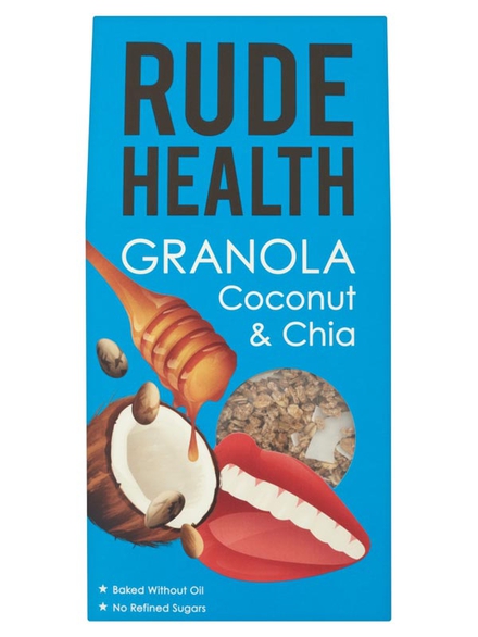 Coconut Chia Granola 450g Rude Health Healthysupplies Co Uk Buy Online