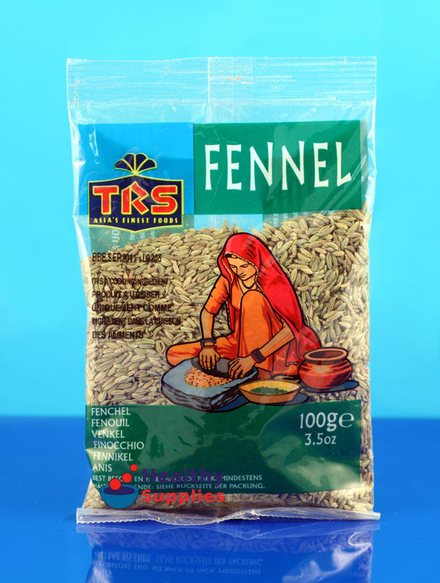 Fennel Seeds 100g (TRS) - HealthySupplies.co.uk. Buy Online.