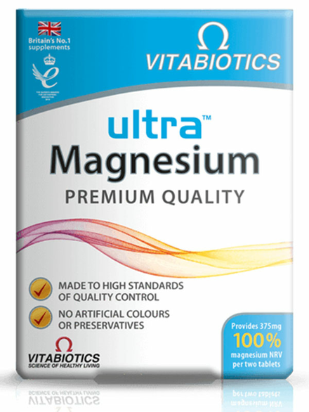 Ultra Magnesium 60 Tablets Vitabiotics Healthysupplies Co Uk Buy Online