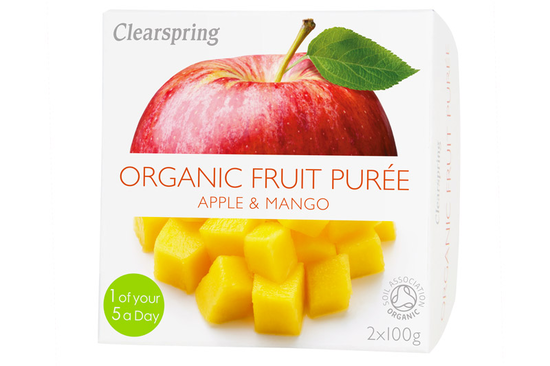 Clearspring Fruit Puree Apple Mango Healthy Supplies