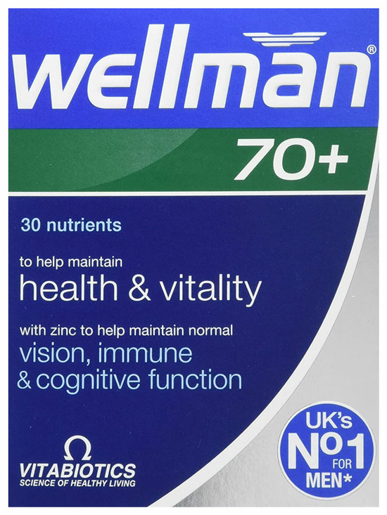 Wellman 70 30 Tablets Vitabiotics Healthy Supplies