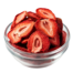 Freeze-Dried Sliced Strawberries 100g (Sussex Wholefoods)