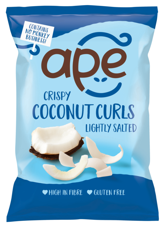 Lightly Salted Coconut Curls, 20g (Ape Snacks)