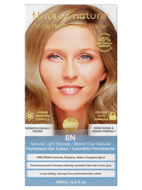 8N Natural Light Blonde 130ml (Tints of Nature)