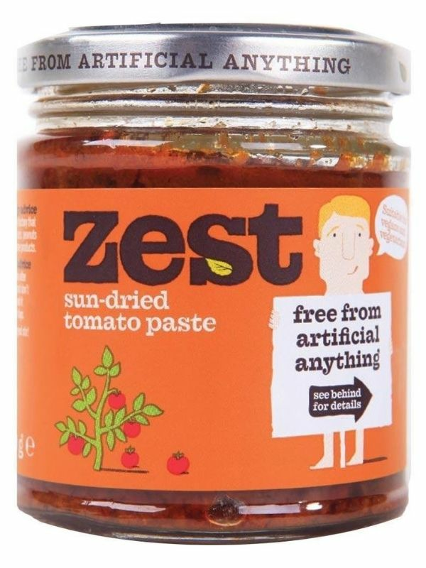 Sun Dried Tomato Paste, Organic 170g (Zest)