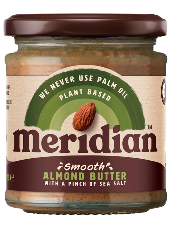 Organic Almond Butter with Salt 170g (Meridian)