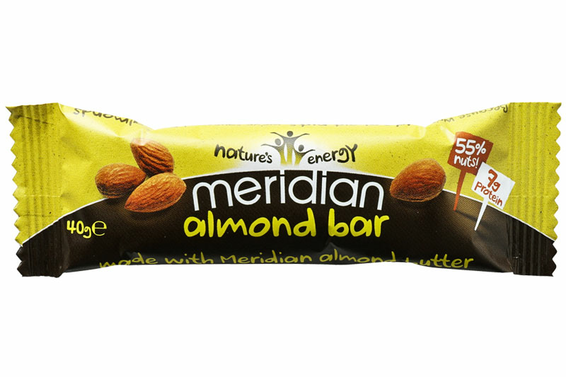 Almond Bar 40g (Meridian)