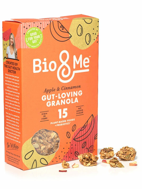 Apple & Cinnamon Prebiotic Granola 360g (Bio&Me)