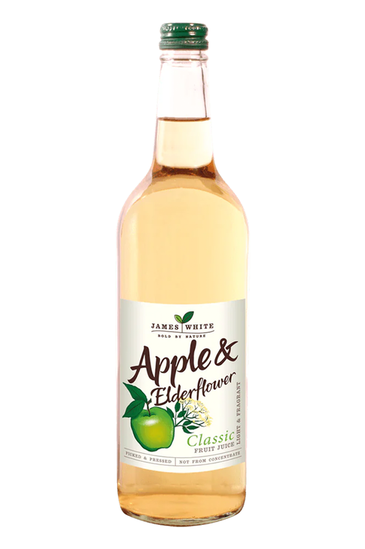 Apple & Elderflower Juice 750ml (James White)