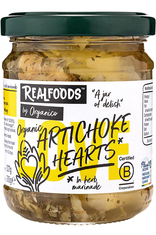 Organic Artichoke Hearts 190g (Organico)