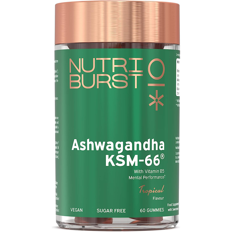 Ashwagandha KSM-66 60 Gummies (Nutriburst)