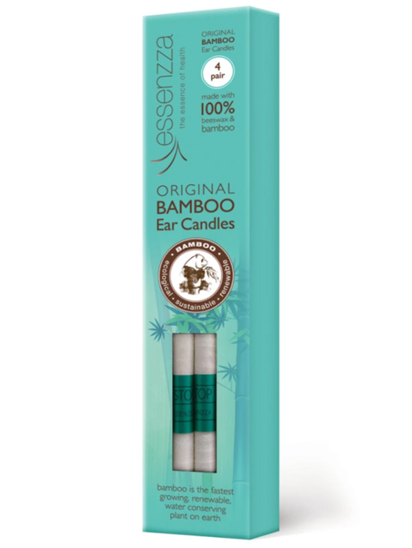 Bamboo Ear Candles - 4 Pairs (Essenzza)