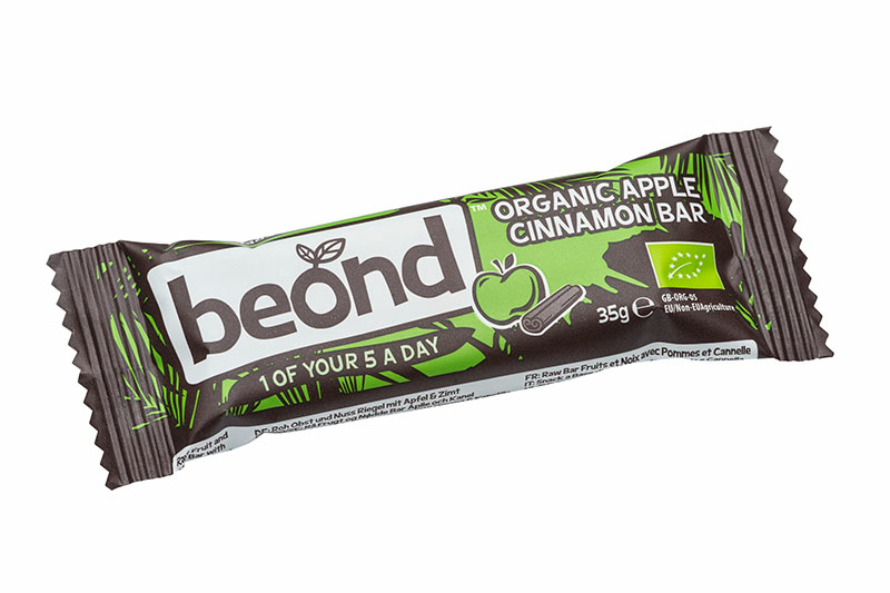 Apple Cinnamon Bar, Organic 35g (Beond)