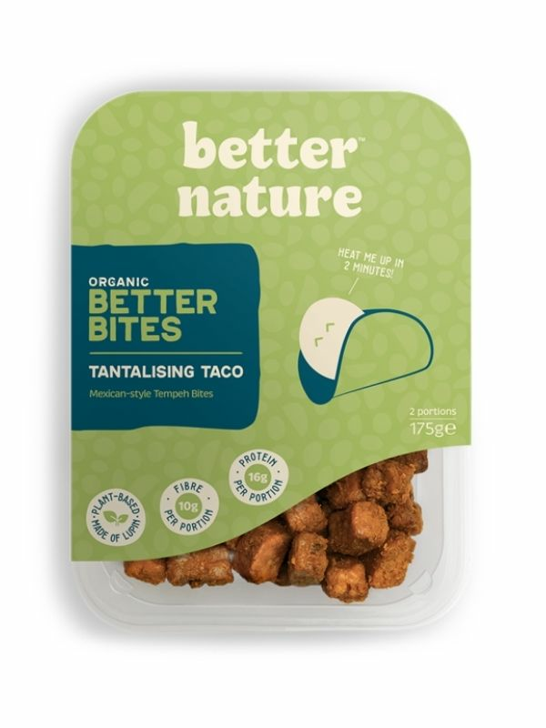 Organic Better Bites Tantalising Taco 175g (Better Nature)