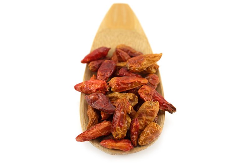 Organic Bird's Eye Chillies 500g (Sussex Wholefoods)