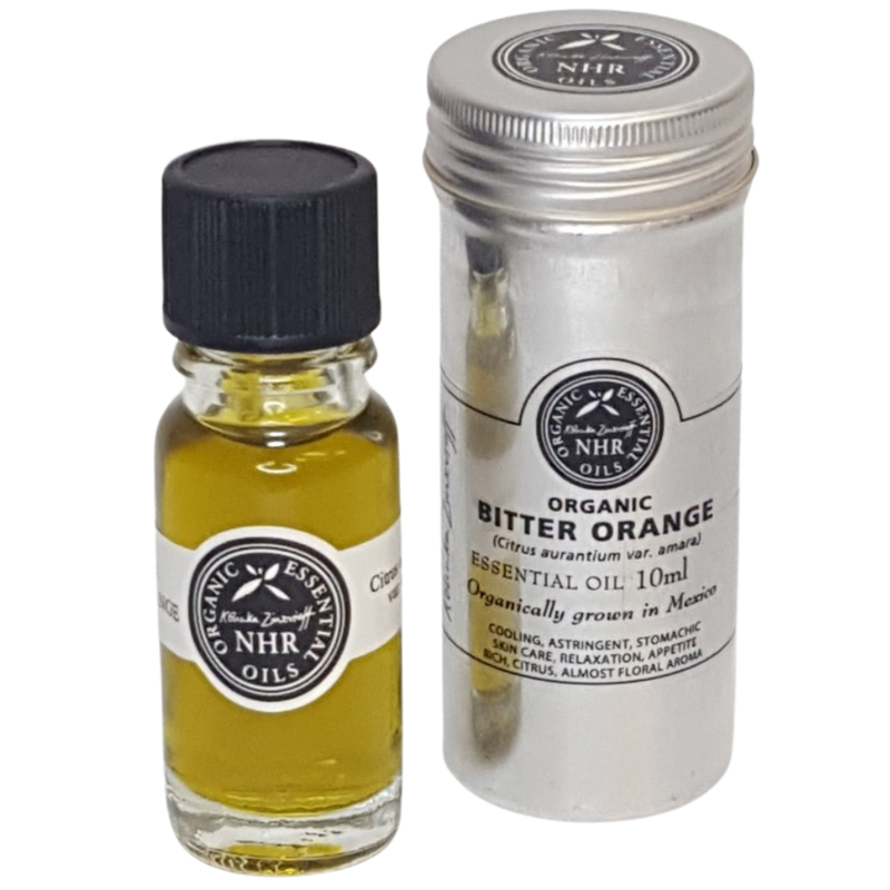 Organic Food Grade Bitter Orange Oil 10ml (NHR Organic Oils)