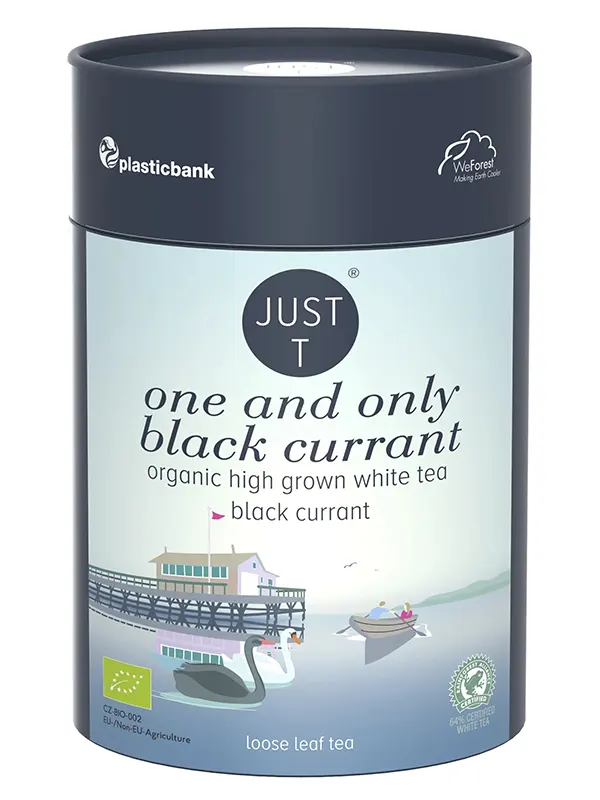 Organic Blackcurrant Loose Leaf, 80g (Just T)