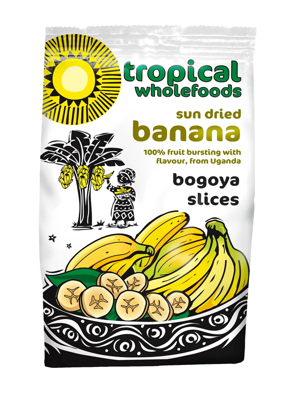 Bogoya Banana Strips 125g (Tropical Wholefoods)