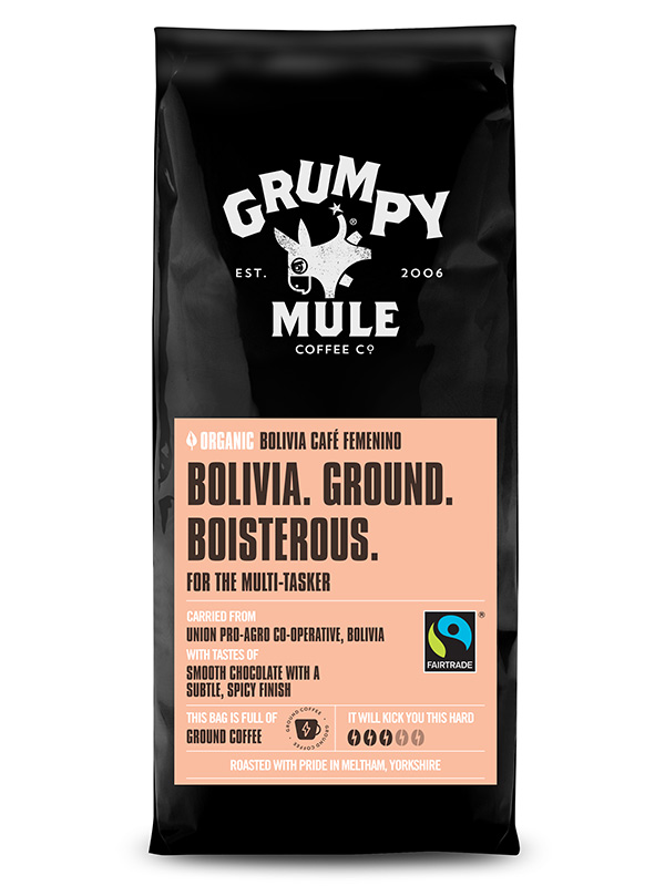 Bolivia Café Femenino Coffee, Organic 227g (Grumpy Mule)