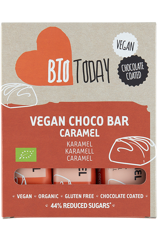 Organic Caramel Bar Multipack 120g (BioToday)