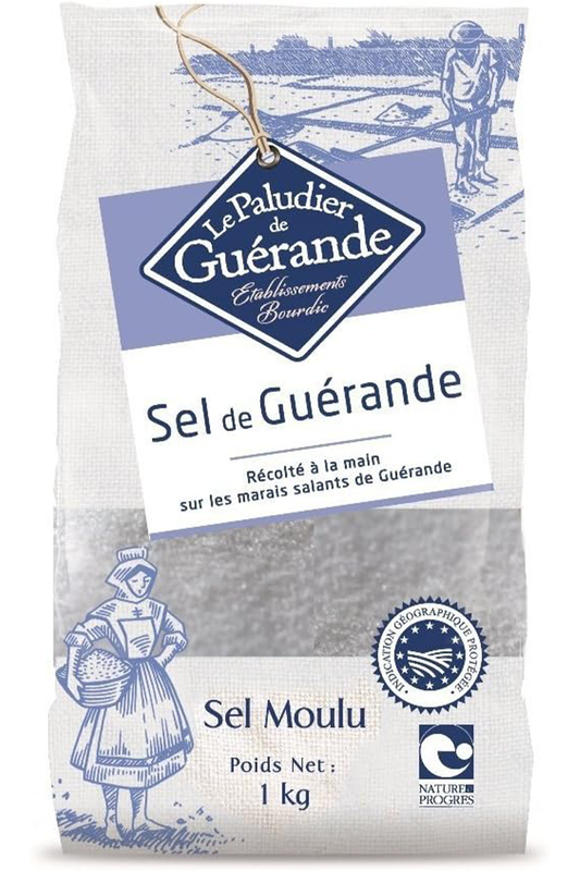 Celtic Sea Salt Fine 1kg (Le Paludier)