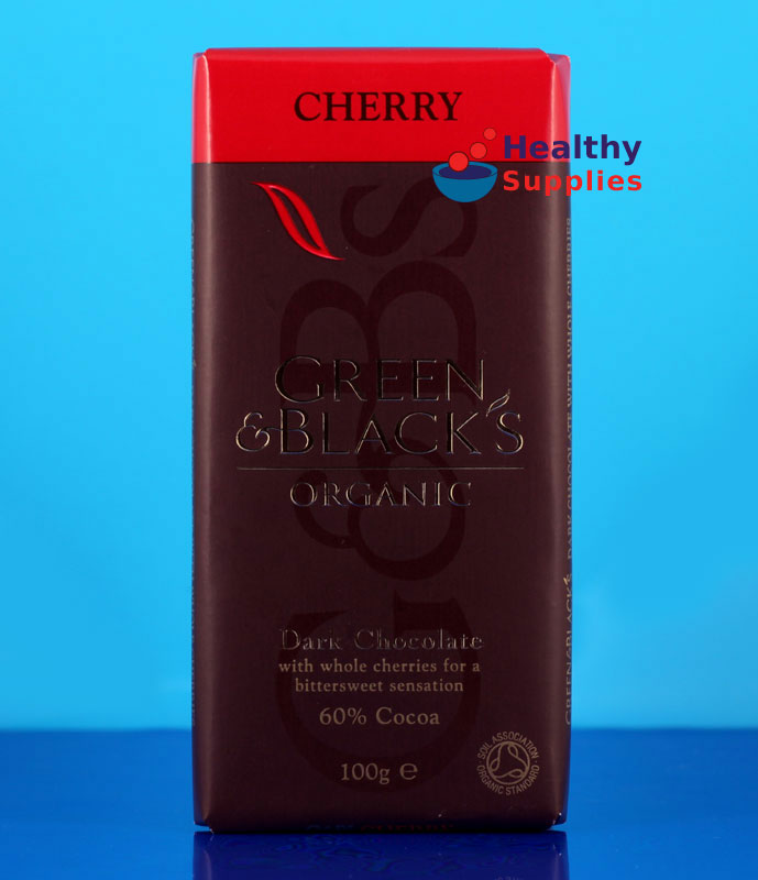 Green & Blacks Organic Dark Choc Cherry 100g