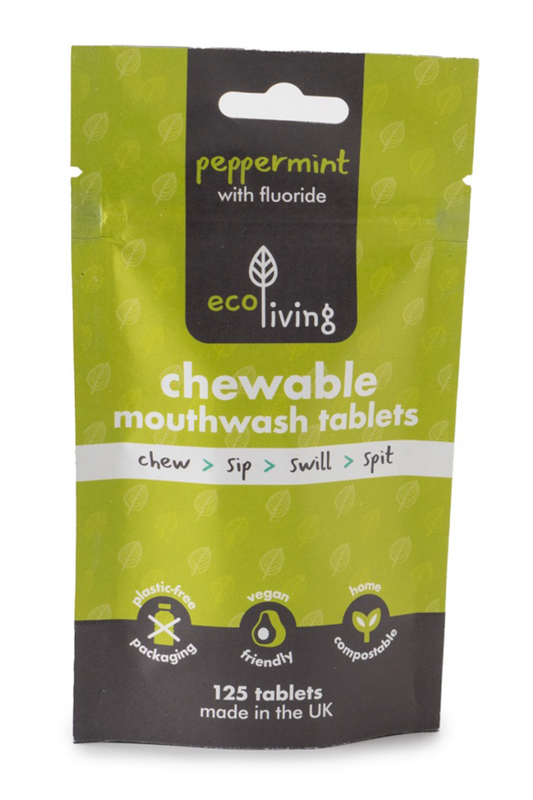 Chewable Mouthwash 125 Tablets (Ecoliving)