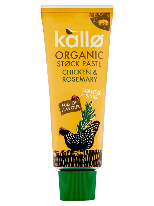 Organic Chicken & Rosemary Stock Paste 100g (Kallo)