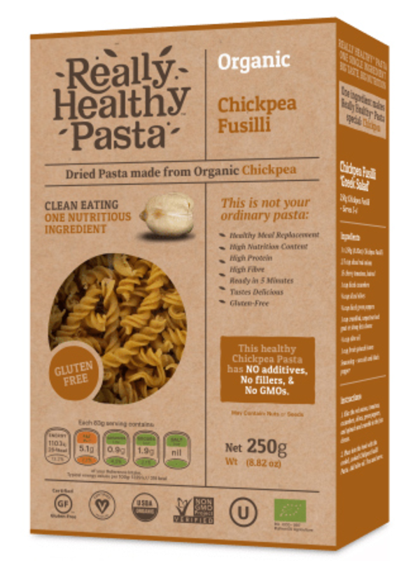 Chickpea Fusilli, Gluten-Free 250g (Really Healthy Pasta)